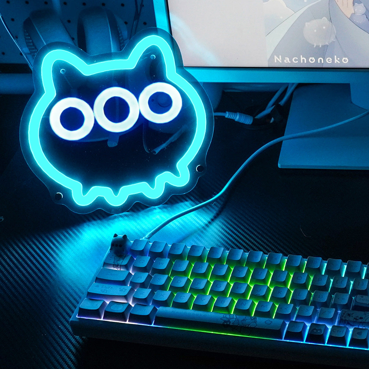 ふもコレ × Nachoneko ネオンライト｜ふもコレ(Fumo Collection)