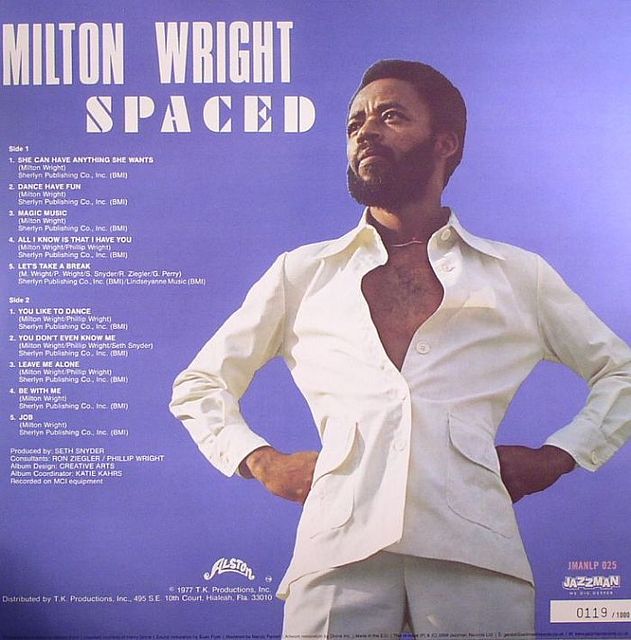 Milton Wright - 1977 - Spaced Free Download | Funk My Soul