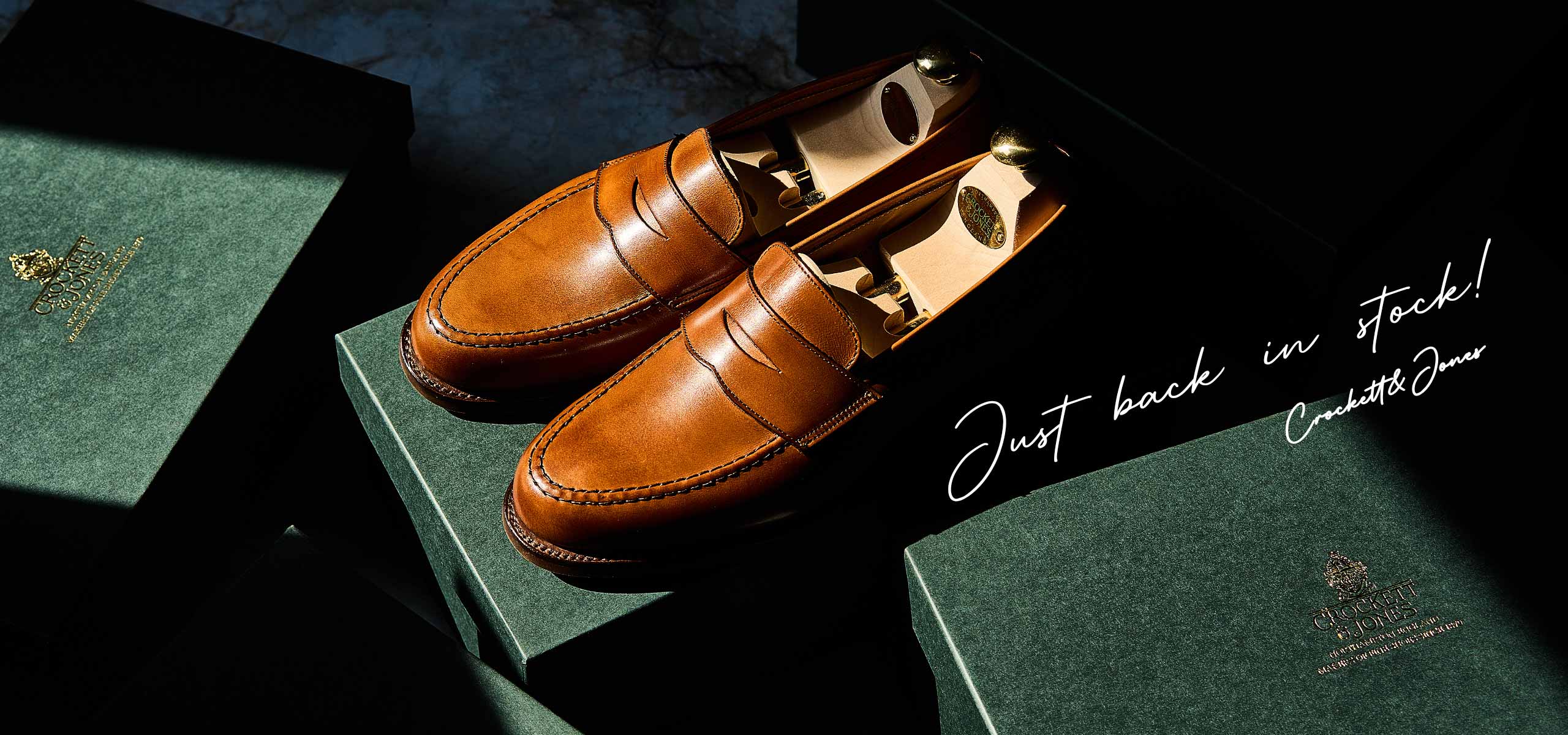 Just back in stock! -Crockett&Jones- | FRAME フレーム公式