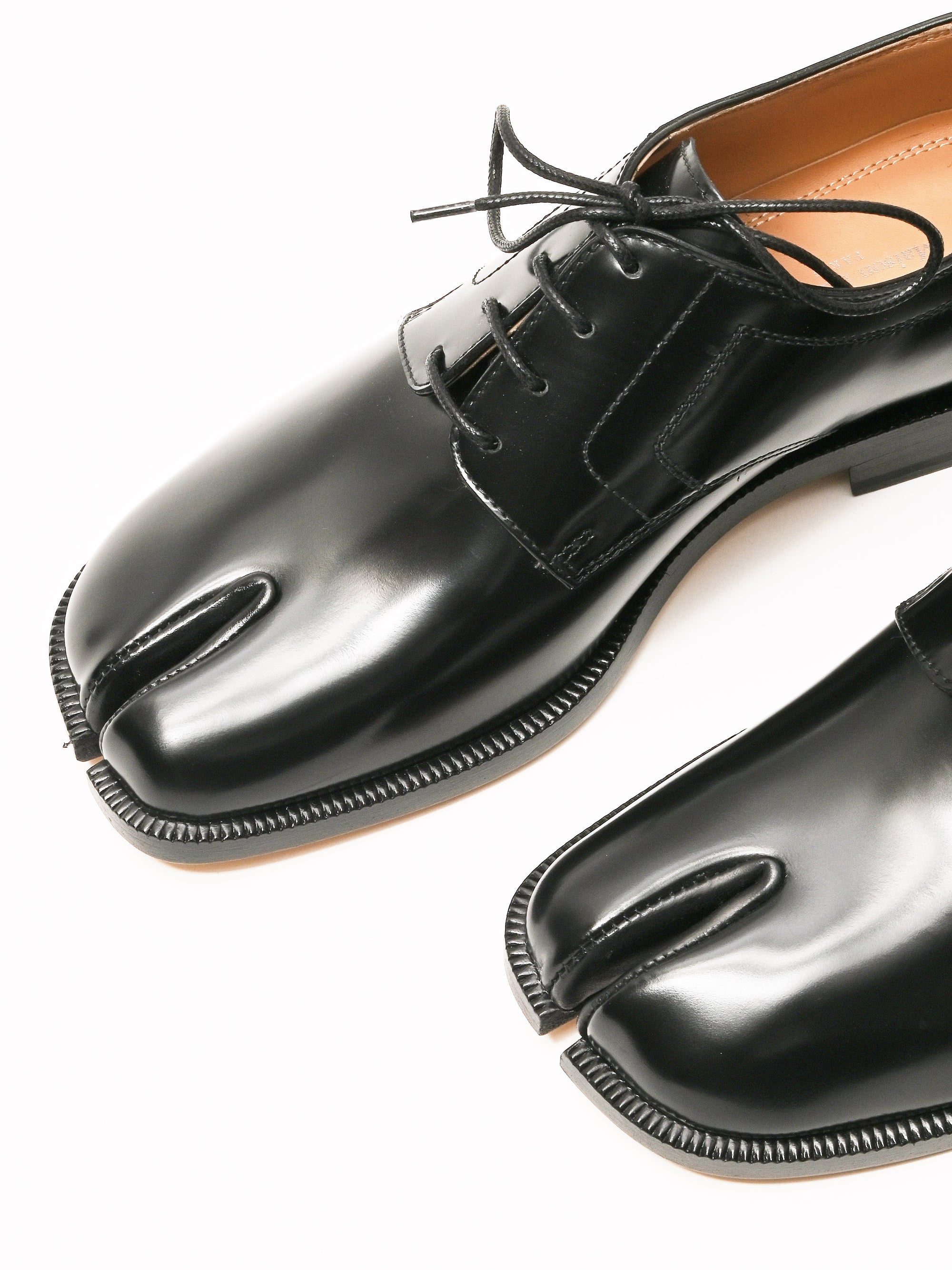 Maison Margiela - Black Tabi Lace-Ups – Frances May