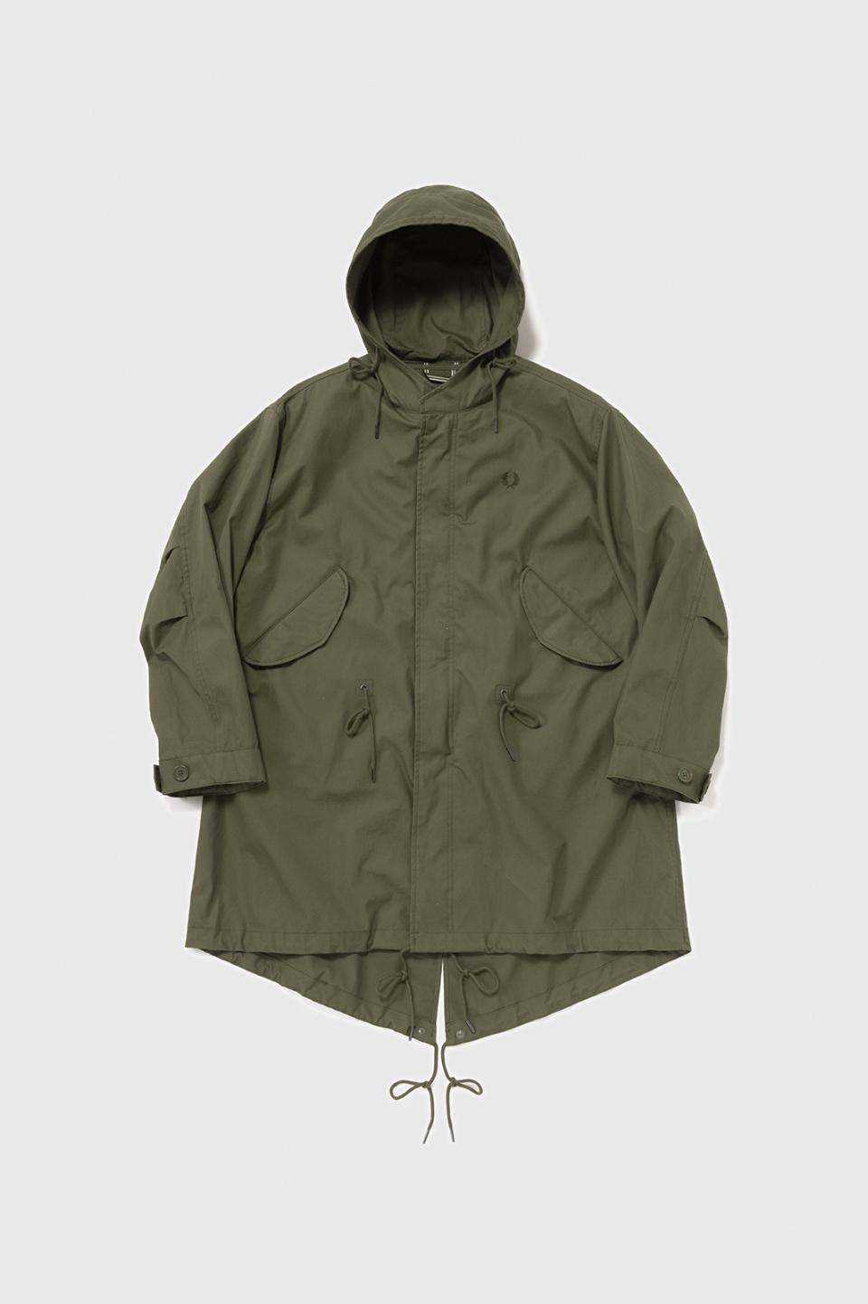 Oversized Fishtail Parka Jacket(XS Q50：PARKA GREEN): | FRED PERRY