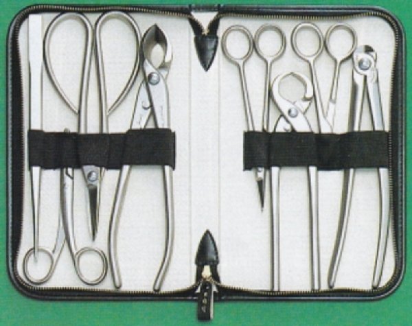 白染盆栽道具8点セット（昌国）：昌国作盆栽道具 販売通販／FROM