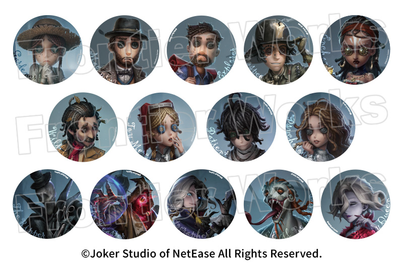 Identity V ＜RE:シリーズ＞ トレーディング缶バッジ Vol.2