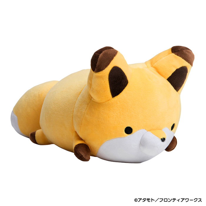 もちっとぬいぐるみ 寝そべり(全2種) — 「タヌキとキツネ」公式サイト
