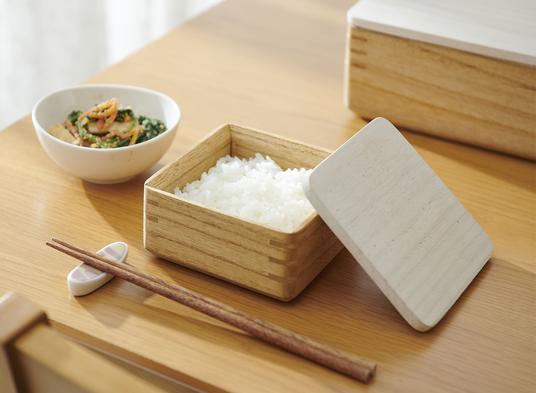 kirisai kirisai レンジで シリーズ桐のレンジでごはん鉢 キッチン用品