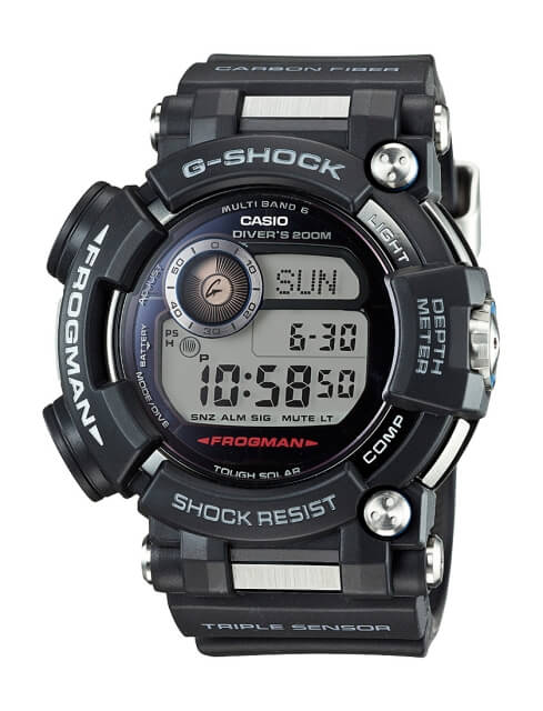 G-Shock Frogman GWF-D1000 with Depth Gauge and Compass - G-Central