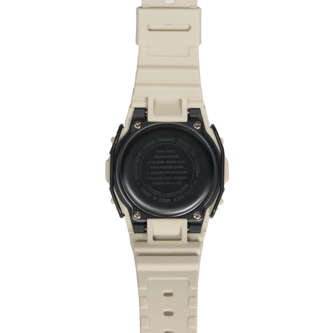 N. Hoolywood x G-Shock DW-5600NH-7JR White Beige 2017 - G-Central