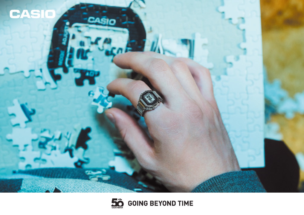 Casio CRW-001-1 functional digital watch ring announced for