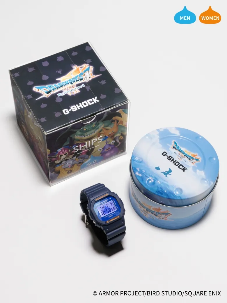 Dragon Quest VII Reimagined x SHIPS x G-Shock DW-5600