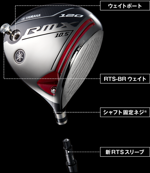 ヤマハ RMX 220 ドライバー (カスタム) - ジーワンゴルフ
