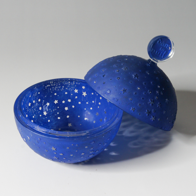 真夜中」ルネ・ラリックの蓋物《ギャルリーオルフェ》