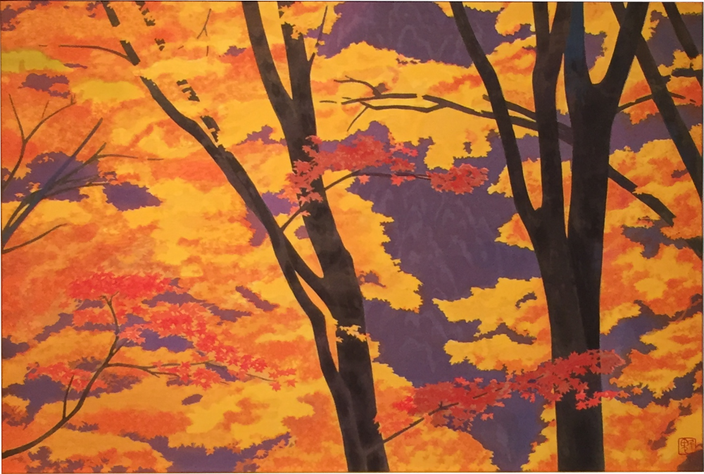 東山魁夷『照紅葉』 - ギャラリーシーズ