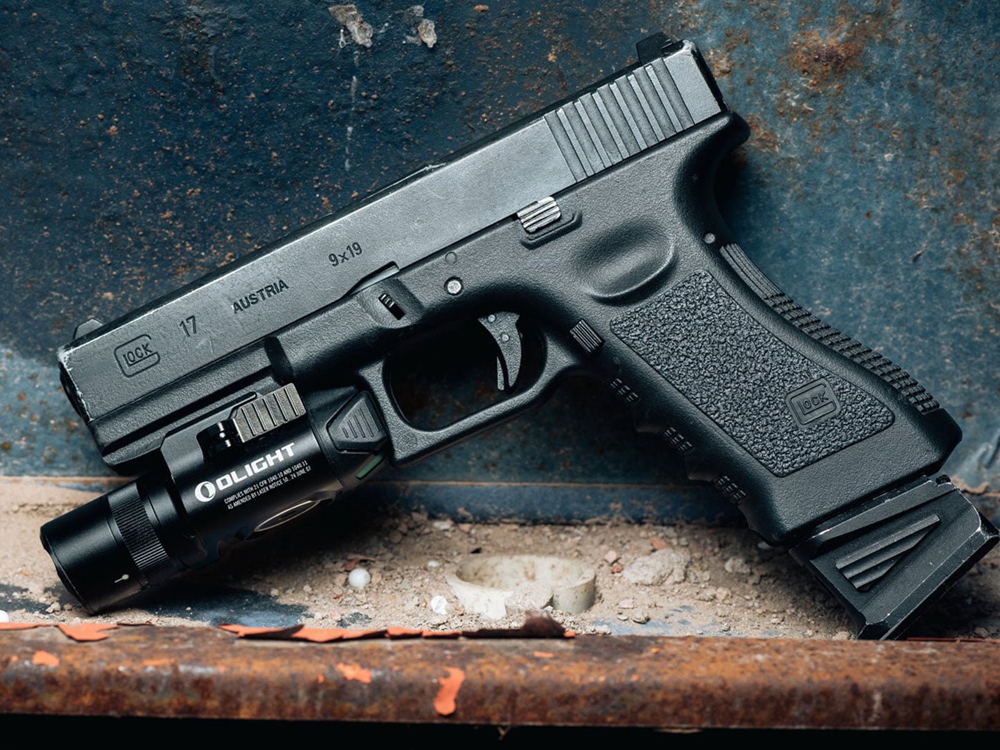 Comprar lâmpada laser Olight Baldr Pro R com laser verde de 1350