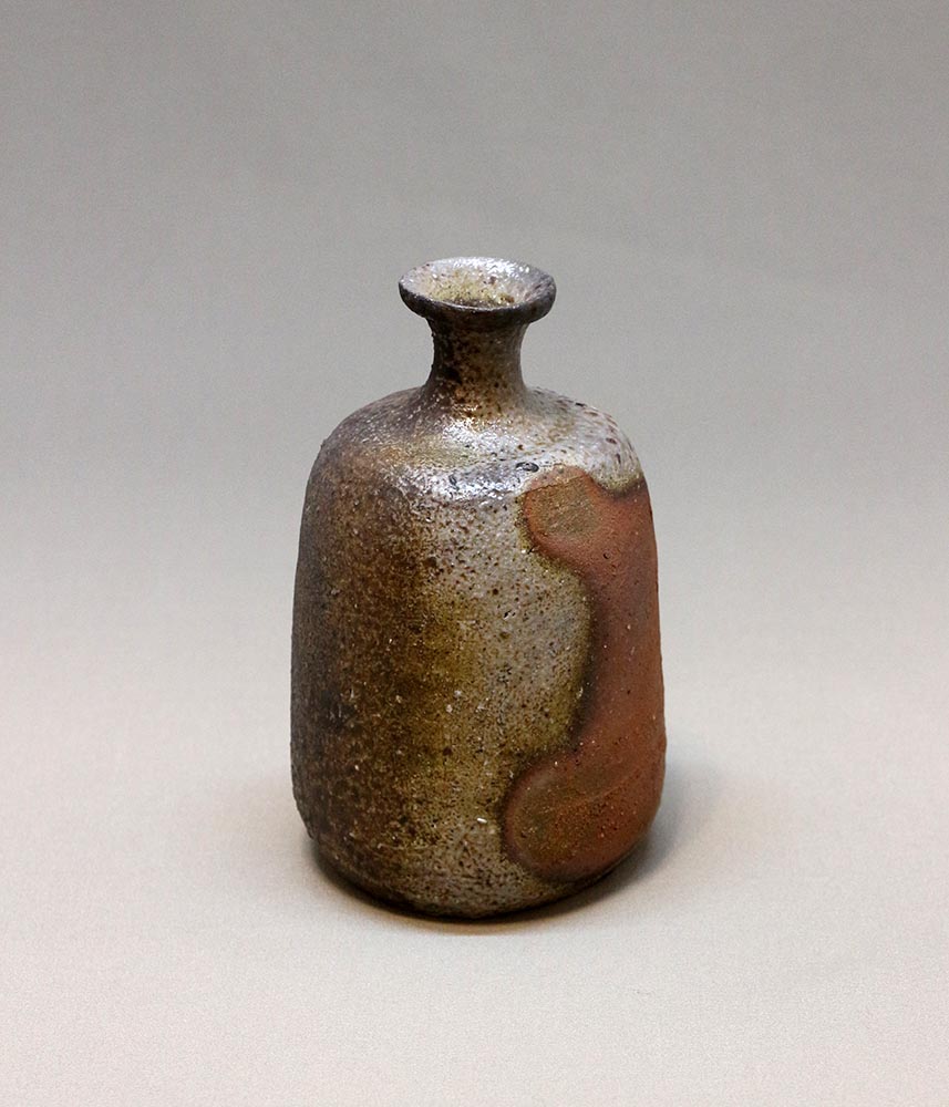 備前窯変徳利wa-52-2 – 岡南ギャラリー