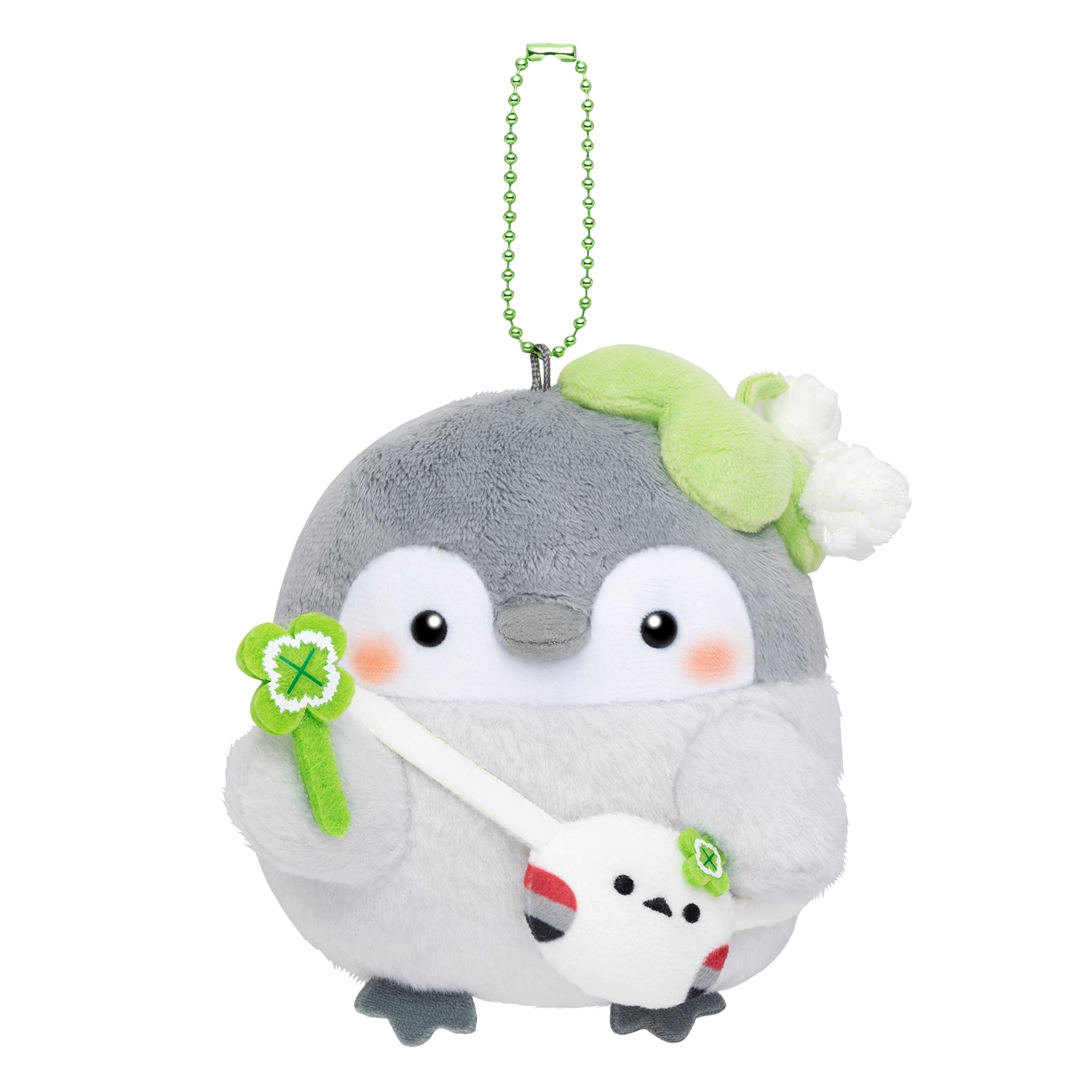 予約】コウペンちゃん 幸せよつば帽子のおさんぽマスコット【2025年8月