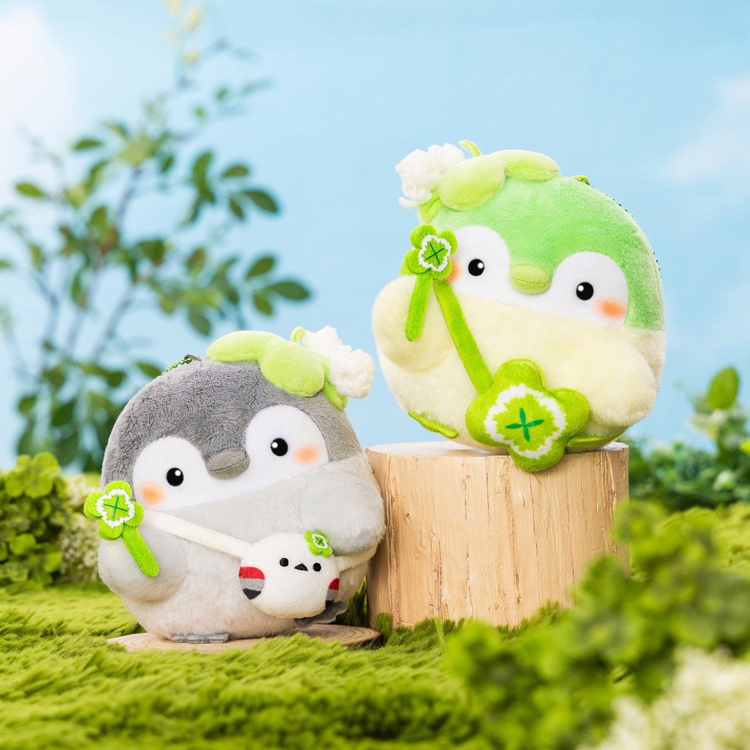 予約】コウペンちゃん シロツメクサな幸せよつばマスコット【2025年8月