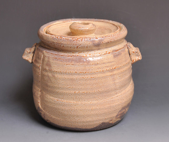 萩耳付水指 十五代 坂倉新兵衛(作) 共箱 | 古美術ささき