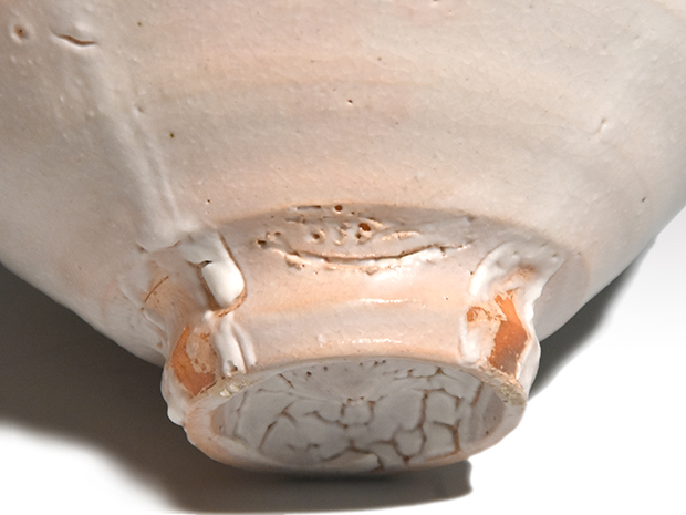 □昔の夢□i13 坂田慶造 造 萩ぐい呑 共箱 酒器/父・13代坂田泥華