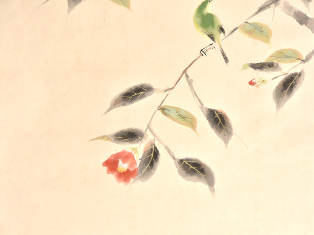 田中以知庵 紙本横幅8号 「清秋」 共箱 二重箱 | 古美術ささき