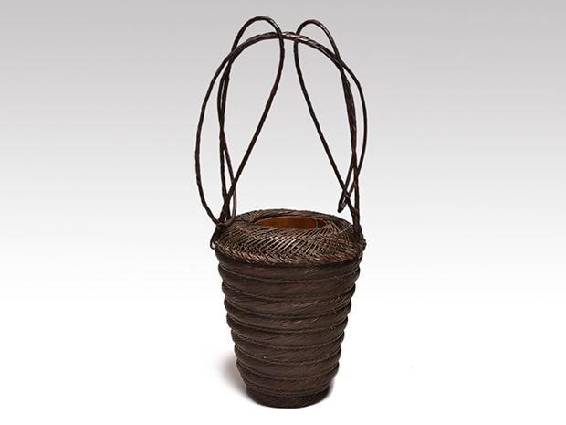 竹組 時代花籠 | 古美術ささき