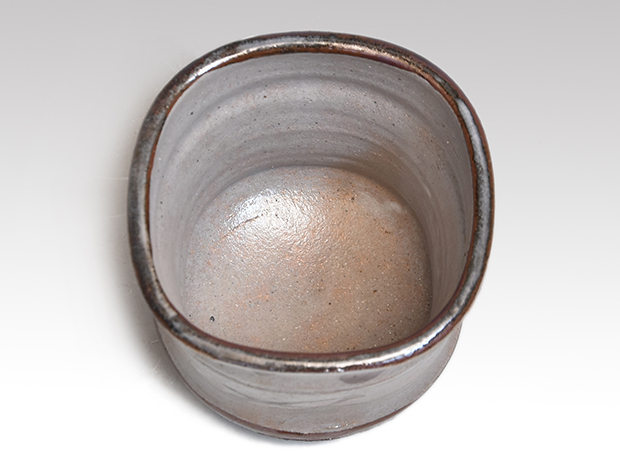 絵唐津筒茶碗 西岡小十（作） 共箱 | 古美術ささき