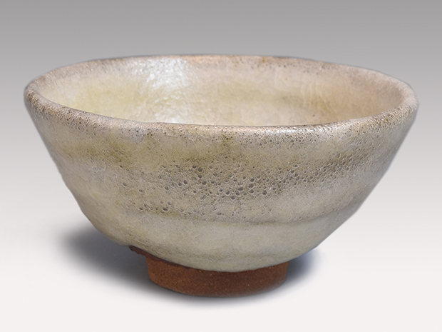 禄晴・六世 清水六兵衛(作) 白泑茶碗 共箱 | 古美術ささき