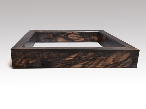 黒柿 炉縁 萬匠（作） 共箱 未使用 | 古美術ささき