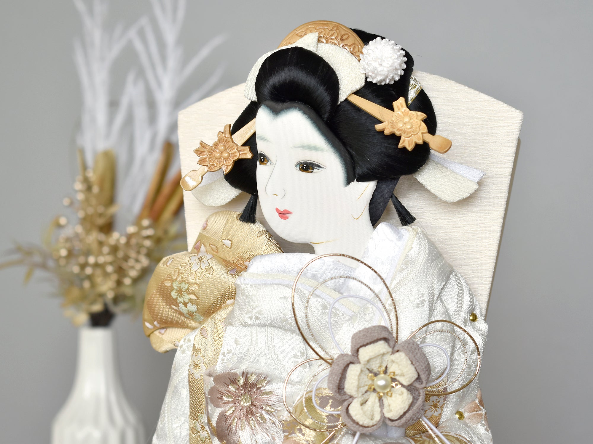 押絵羽子板10体セット 日本の伝統的な人形羽子板 ヴィンテージ 押絵