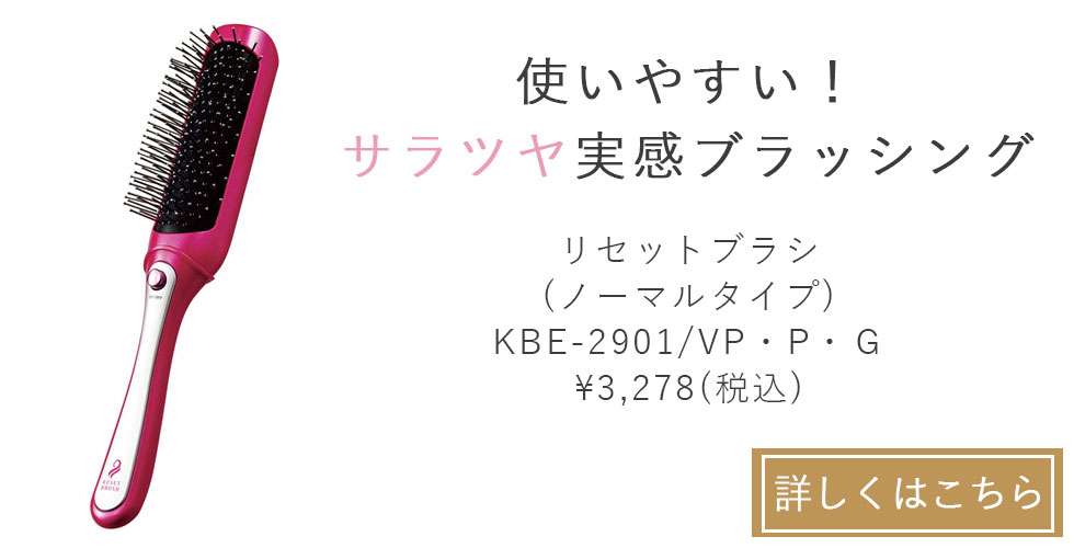 リセットブラシはじめてみませんか? | コイズミオンラインショップ