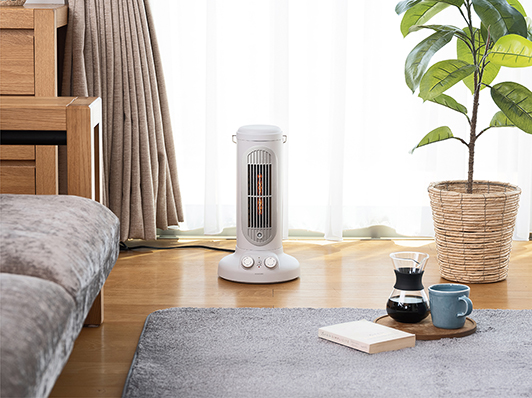 セラミックヒーター KPH-1258/W｜電気ストーブ／ヒーター｜シーズン