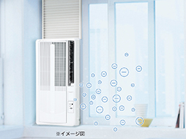 ルームエアコン（冷房除湿専用） KAW-19251/W｜窓用エアコン｜シーズン