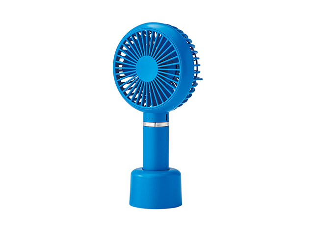 青いファンブレードの扇風機 BAYFLOW｜【Toffy】ダブルファン【WEB限定