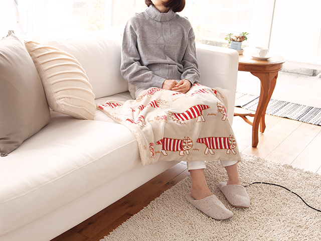 USBブランケット KDH-L113U/C・H｜電気毛布｜シーズン 季節家電