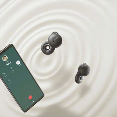 ソニー SONY 【アウトレット】LinkBuds フルワイヤレスイヤホン グレー