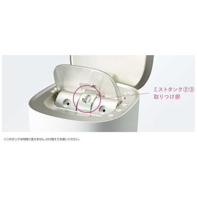 パナソニック Panasonic 【アウトレット】フェイススチーマー ナノケア