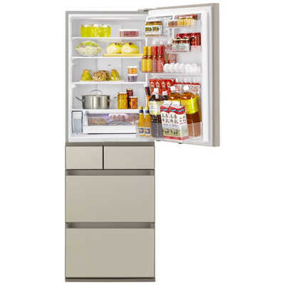 パナソニック Panasonic 冷蔵庫 PXタイプ 5ドア 右開き 450L NR-E457PX