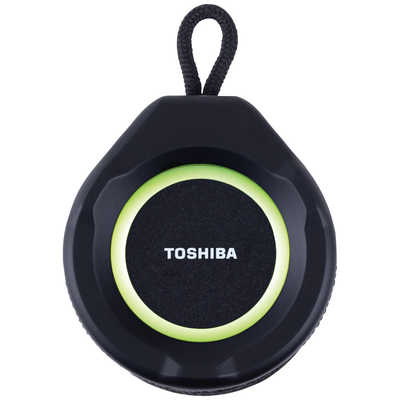 東芝 TOSHIBA ブルートゥーススピーカー ブラック [防水 /Bluetooth