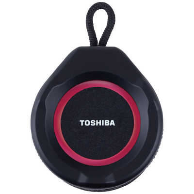 東芝 TOSHIBA ブルートゥーススピーカー ブラック [防水 /Bluetooth