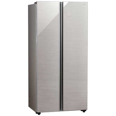 AQUA シルバー冷蔵庫AQR- SBS48R 475L 475L 2ドア冷蔵庫（ダーク