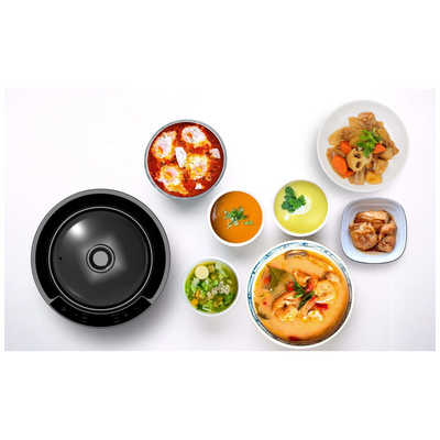 ソウイジャパン 炊飯器 4合 土鍋気分 マイコン ブラック SY-150-BK の
