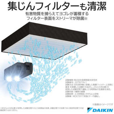 ダイキン DAIKIN 加湿空気清浄機 空気清浄:31畳まで 加湿(最大):19畳