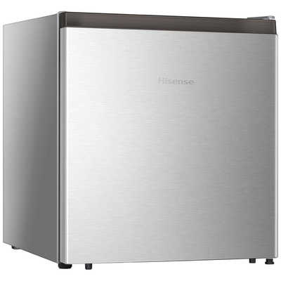 ハイセンス 冷蔵庫 1ドア 右開き 45L 直冷式 HR-A45S シルバー の通販