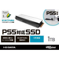 IOデータ PS5対応 M.2 拡張SSD ヒートシンク付 1TB HNSSD-1P5A の通販