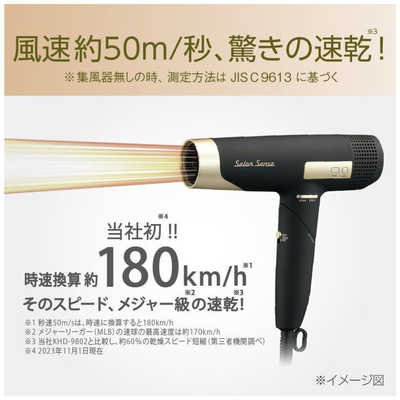 コイズミ KOIZUMI ハイスピード イオンバランスドライヤー Salon Sense
