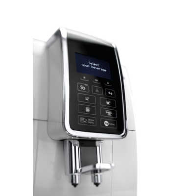 デロンギ ディナミカ コンパクト全自動コーヒーマシン ECAM35035W の