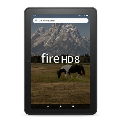 Amazon NEW Fire HD 8 タブレット ブラック 2022年発売 ［8型 HD
