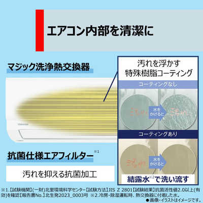 東芝 TOSHIBA エアコン スタンダードモデル N-Mシリーズ おもに6畳用