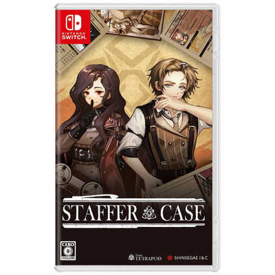SHINSEGAEI＆C Switchゲームソフト Staffer Case(ステッパーケース