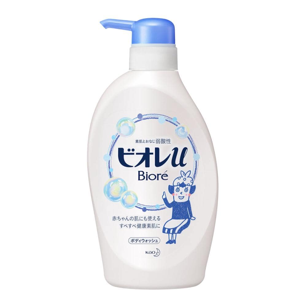 花王 ビオレu ボディウォッシュ エンジェルローズ 本体 480mL の