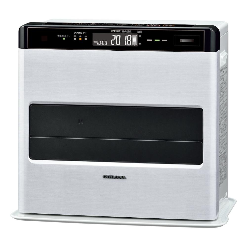 コロナ 石油ファンヒーター 木造15畳 グランホワイト FH